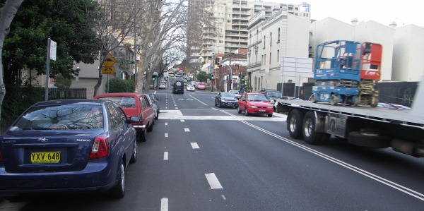 not a cycle lane